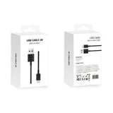 Câble de données US4002M USB-A vers USB-C 200 cm noir