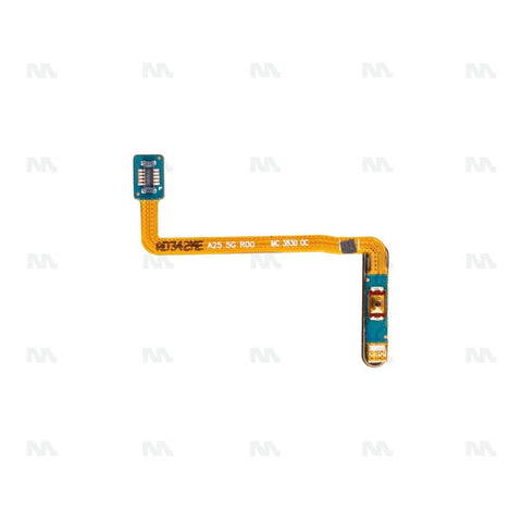 Capteur d'empreintes digitales et Nappe On/Off pour Samsung Galaxy A25 5G A256B – Optimistic Blue – OEM