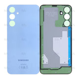 Vitre arrière sans objectif pour Samsung Galaxy A25 A256B - Bleu optimiste - Original