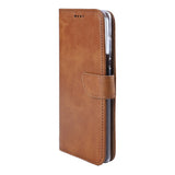Bibliothèque Rixus pour Samsung Galaxy S26 Marron clair