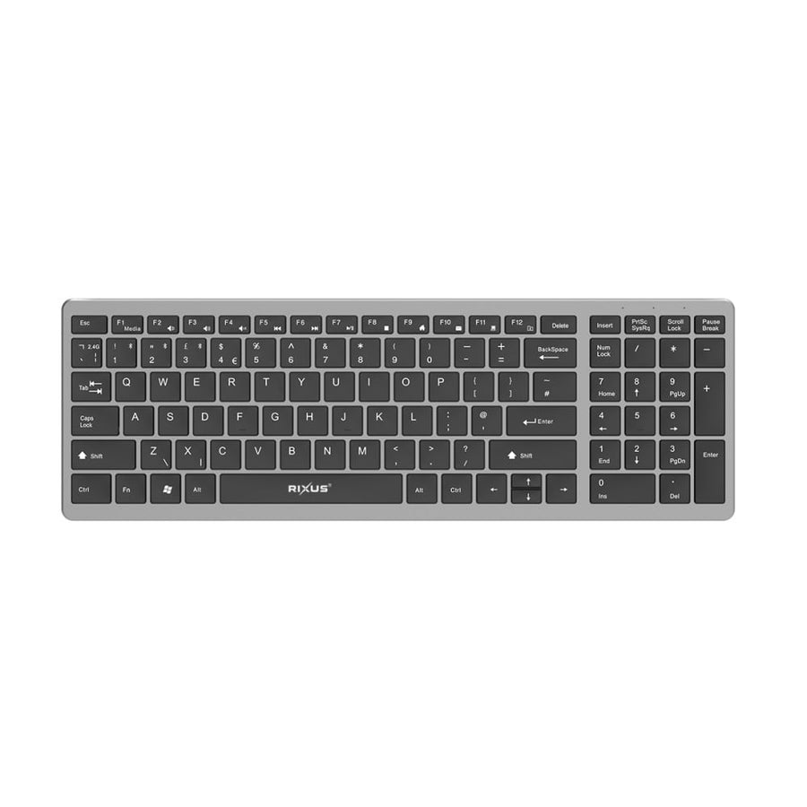 Clavier Bluetooth universel ultrafin Rixus RXWK02