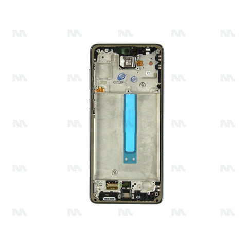 Chassis + Ecran Officiel Service Pack + Vitre pour Samsung Galaxy A73 5G (2022) A736B - Noir