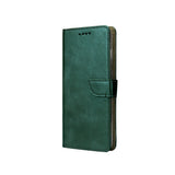 Rixus Bookcase pour Samsung Galaxy S22 Ultra 5G Vert foncé