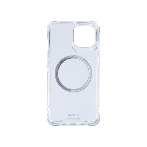 Étui antichoc Rixus Armor-X avec MagSafe pour Apple iPhone 12, 12 Pro transparent