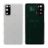 Vitre arrière pour Samsung Galaxy S20 FE G780F avec objectif blanc nuage OEM