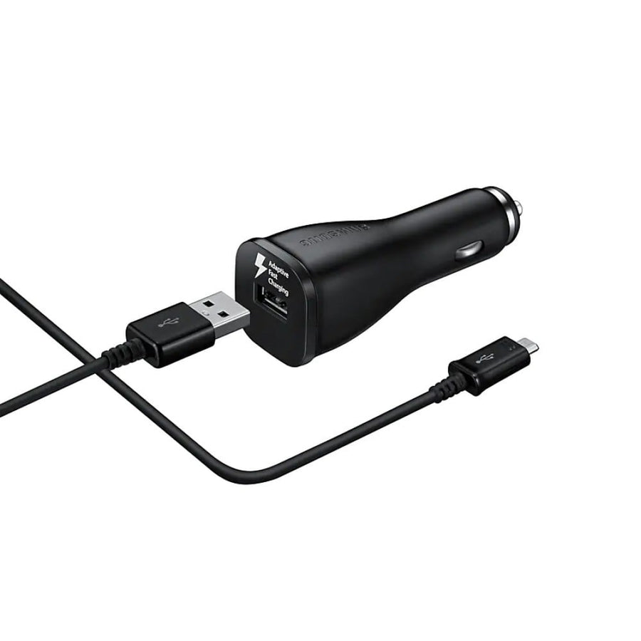 Chargeur rapide pour voiture Samsung EP-LN915UBEGWW avec câble USB C - Noir