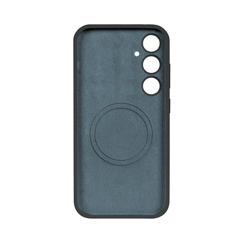 Étui pour téléphone Rixus Soft TPU avec MagSafe pour Samsung Galaxy S24 Noir