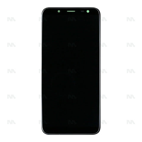 Ecran Officiel Service Pack + Vitre pour Samsung Galaxy J6 J600F - Noir