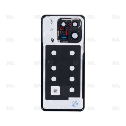Vitre arrière pour Xiaomi 13 Pro avec objectif, blanc céramique, OEM