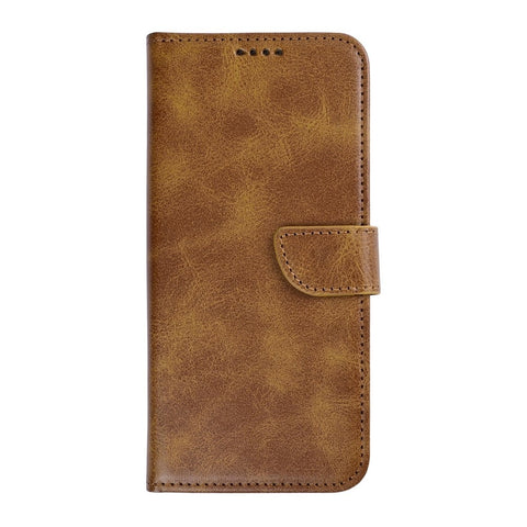 Coque Etui Rixus pour Samsung Galaxy S26 Plus - Marron clair