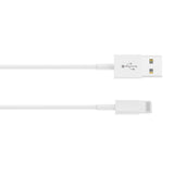 Câble iPhone US2002M USB vers Lightning 200 cm blanc