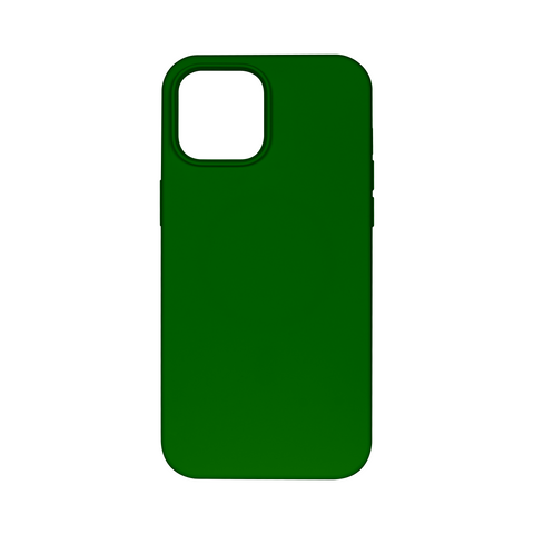 Coque de téléphone souple en TPU Rixus avec MagSafe pour Apple iPhone 11 Pro vert foncé