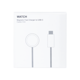 Chargeur magnétique Watch Series vers câble Type-C 100 cm blanc Boîte de vente au détail
