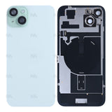 Vitre Arrière avec NFC, cadre de caméra agrandi pour Apple iPhone 15 Plus - Vert - Reconditionné