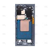 Cadre central pour Samsung Galaxy S24 Ultra S928B – Titanium Black – Original