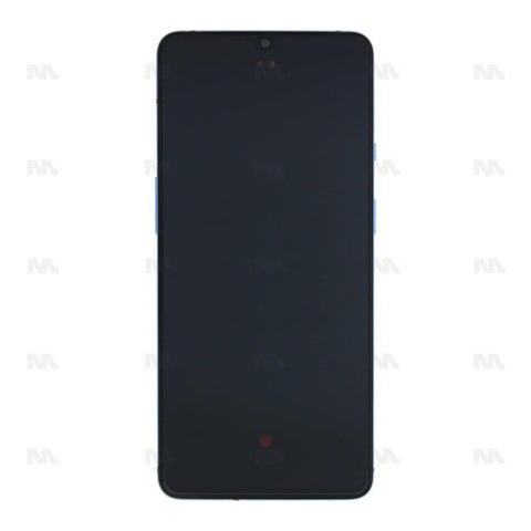 Chassis + Ecran LCD complet pour OnePlus 7T (2011100083) (HD1901 HD1903) - Glacier Blue