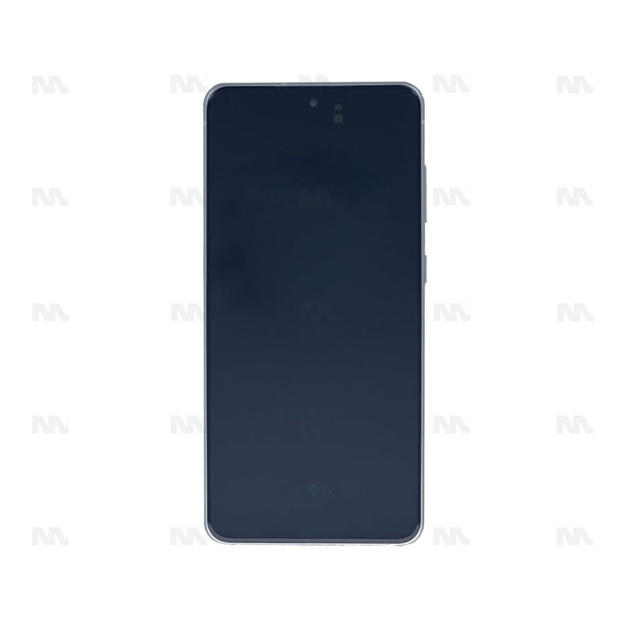 Chassis + Ecran Officiel Service Pack + Vitre pour Samsung Galaxy S21 FE G990B - Blanc
