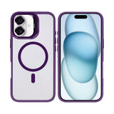 Étui Rixus Classic 03 avec MagSafe pour Apple iPhone 16 Deep Purple