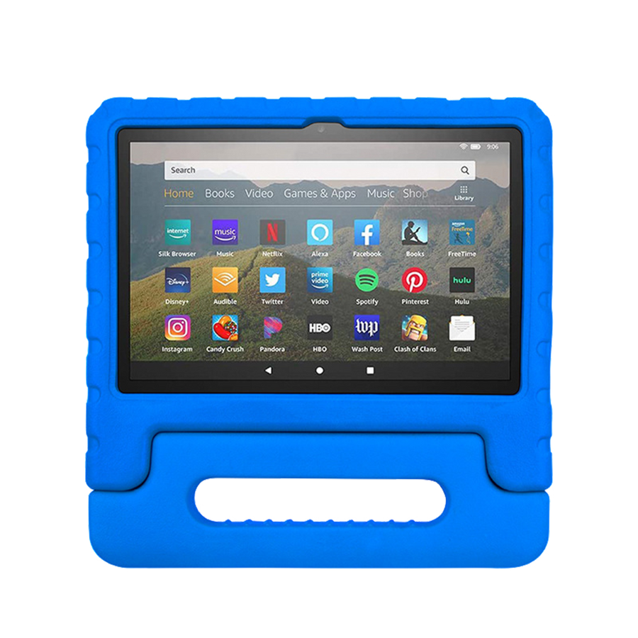 Étui pour tablette Rixus RXTC06 pour enfants pour Apple iPad 10,2 pouces (2021, 2019), iPad Air 3 10,5 pouces (2019), iPad Pro 10,5 pouces (2018) Bleu