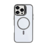 Étui Rixus Classic 03 avec MagSafe pour Apple iPhone 16 Pro Max gris titane