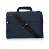 Housse pour ordinateur portable avec bandoulière 15, 16,2 pouces Bleu marine