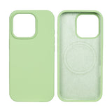 Coque souple en TPU Rixus avec MagSafe pour Apple iPhone 16 Pro Matcha