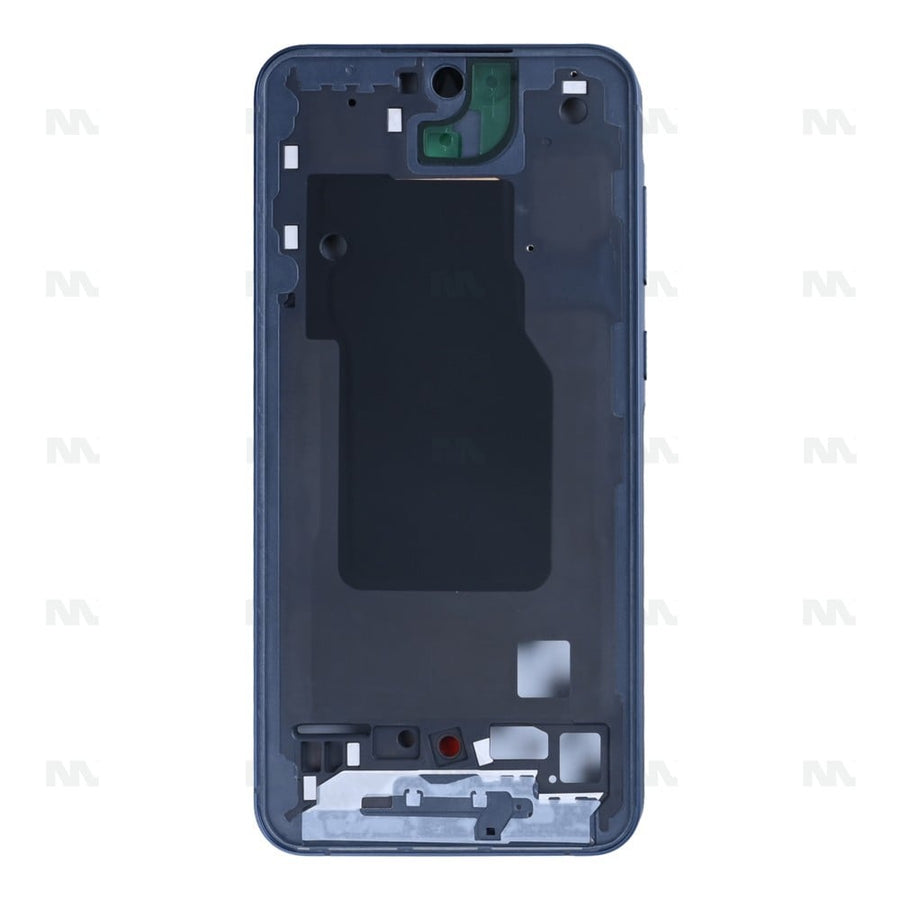 Cadre central pour Samsung Galaxy A55 5G A556B - Noir marine - OEM