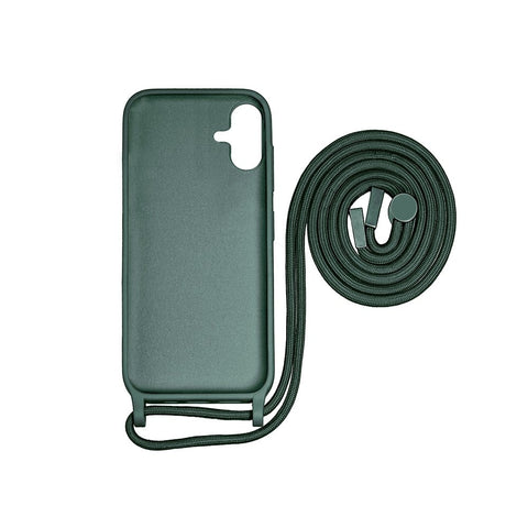 Cache-cordon pour collier Rixus TPU pour Samsung Galaxy A05 vert foncé