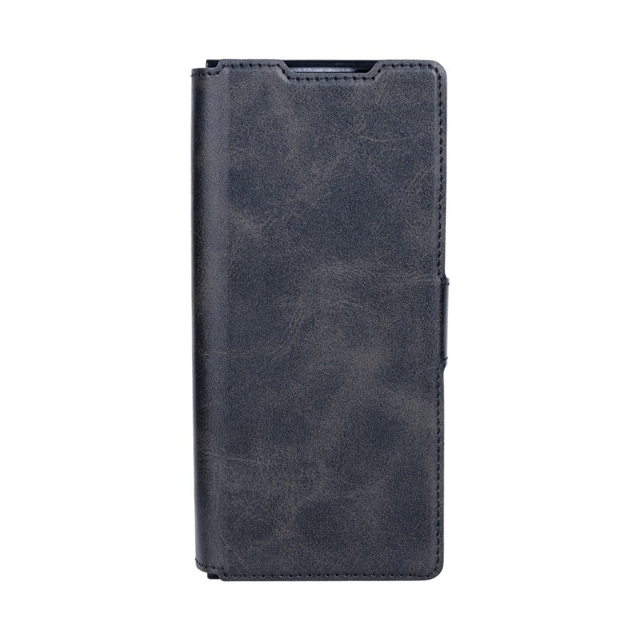 Étui portefeuille Rixus avec porte-stylo pour Samsung Galaxy Z Fold6 Noir