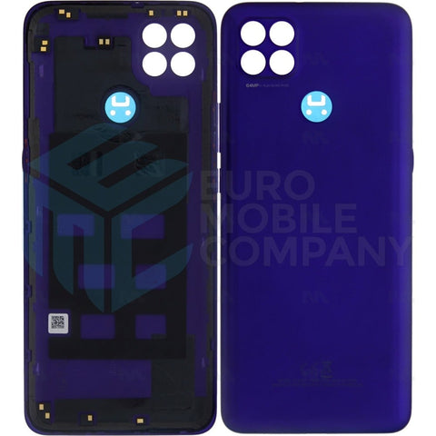 Vitre arrière pour Motorola Moto G9 Power sans objectif - Violet électrique - Original