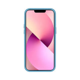 Étui Rixus Classic 03 avec MagSafe pour Apple iPhone 14 Plus bleu clair