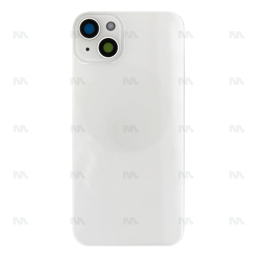 Vitre Arrière sans NFC pour Apple iPhone 14 Plus, bloc complet de caméra agrandi compatible avec Starlight