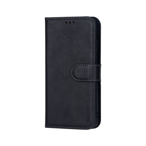 Portefeuille magnétique amovible Rixus Duo pour Samsung Galaxy S23 Ultra Noir