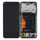 Chassis + Ecran LCD complet + Batterie pour Huawei Honor 50 Lite (02354FMV) (NTN-L22) - Midnight Black