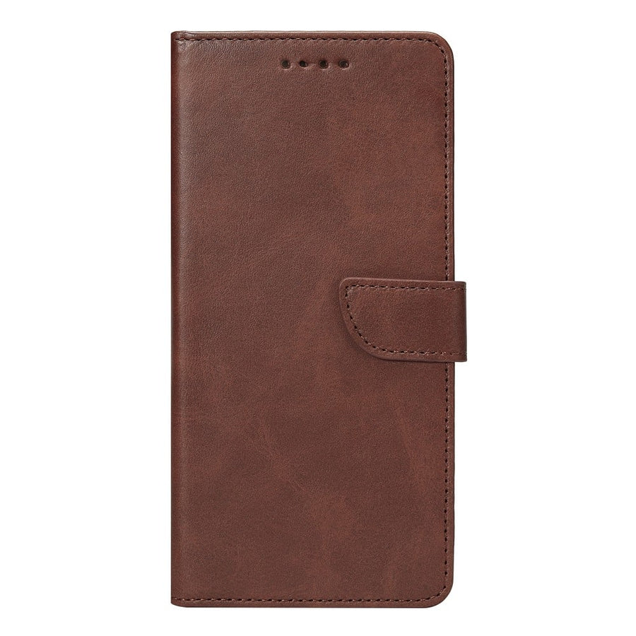 Rixus Bookcase pour Samsung Galaxy A35 5G Marron