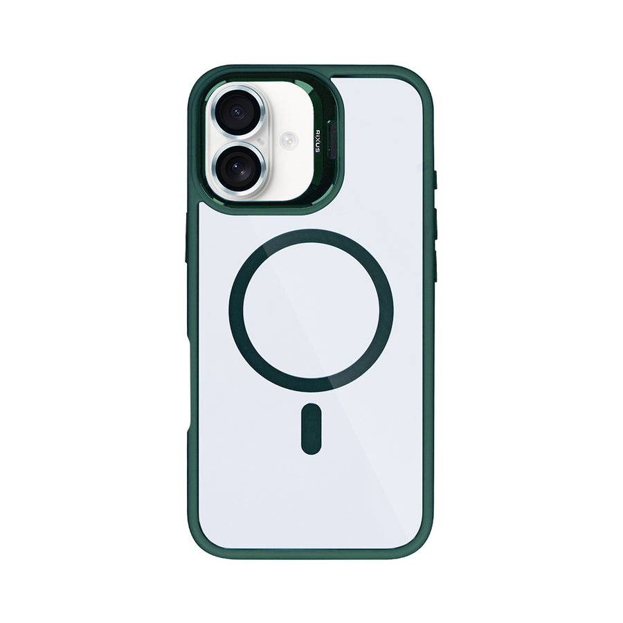 Étui Rixus Classic 03 avec MagSafe pour Apple iPhone 17 vert clair