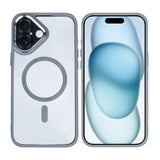 Étui Rixus Classic 04 avec MagSafe pour Apple iPhone 16 Plus gris