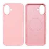 Coque de téléphone souple en TPU Rixus avec MagSafe pour Apple iPhone 16 rose