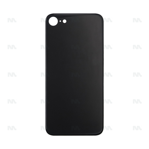 Vitre Arrière avec bloc complet pour Apple iPhone 8 - Noir - Compatible