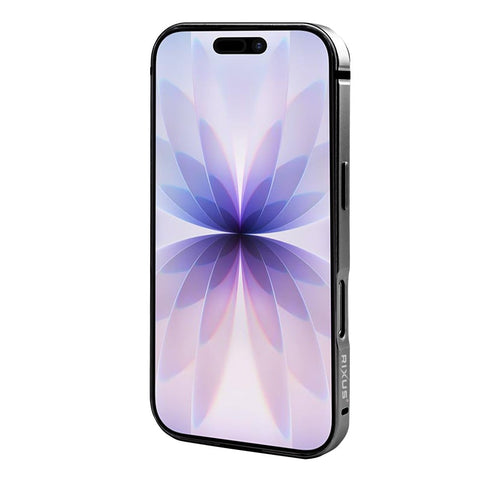 Étui Rixus Crash Guard pour Apple iPhone 17 Titanium Black