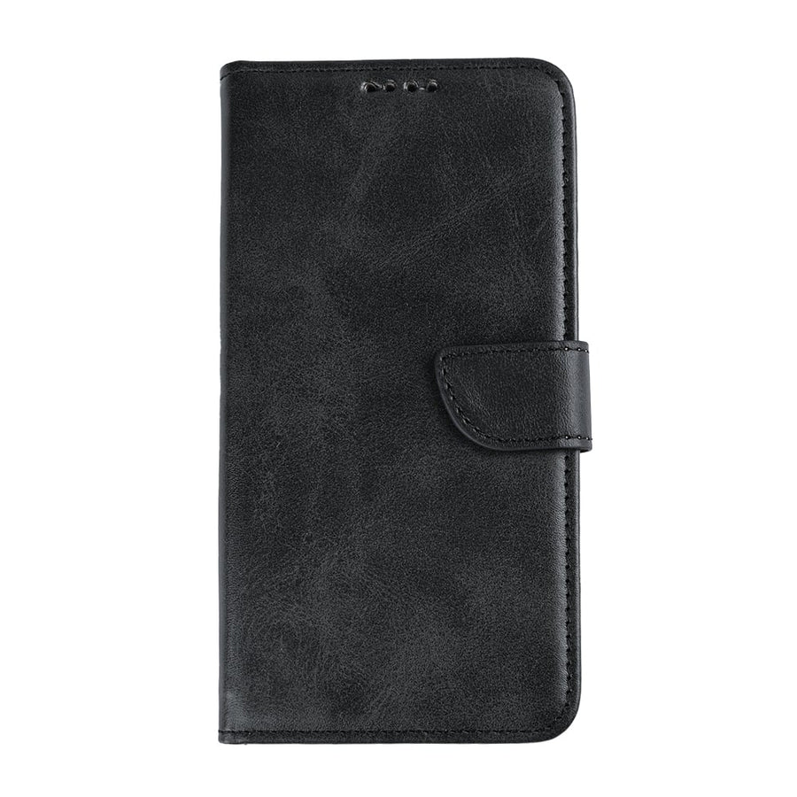 Rixus Bookcase pour Apple iPhone 16e Noir