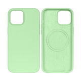 Étui souple en TPU Rixus avec MagSafe pour Apple iPhone 12 Mini Matcha