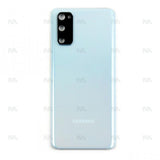 Vitre arrière avec objectif bleu nuage Original pour Samsung Galaxy S20 4G G980F, S20 5G G981B