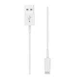 Câble iPhone US2002M USB vers Lightning 200 cm blanc