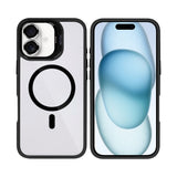 Étui Rixus Classic 03 avec MagSafe pour Apple iPhone 16 Plus Noir