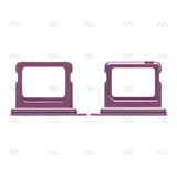 Support de carte SIM rose reconditionné pour Apple iPhone 16, 16 Plus