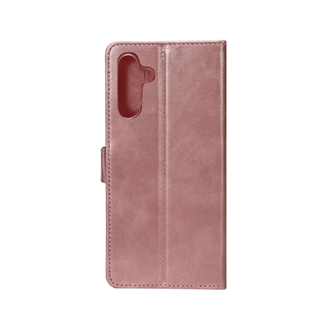 Etui livre pour Samsung Galaxy A16 4G, A16 5G rose