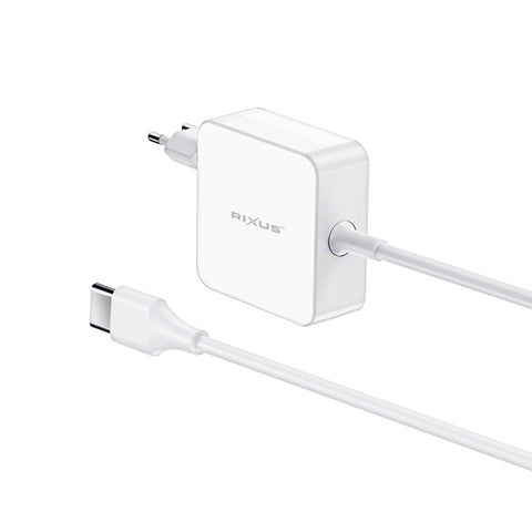 Adaptateur secteur Rixus RXMCTC 96 W USB-C blanc
