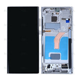 Chassis + Ecran OLED + Vitre pour Samsung Galaxy S22 Ultra S908B - Phantom White