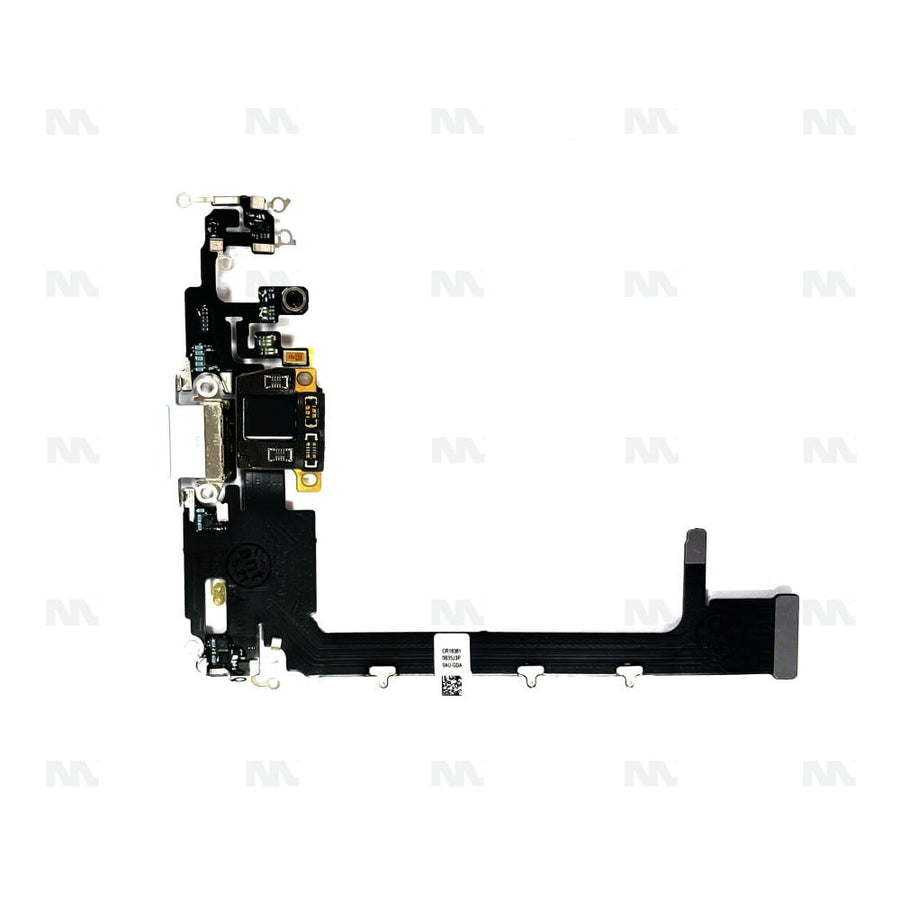 Connecteur de charge pour Apple iPhone 11 Pro Max – Finition mate argent – Reconditionné